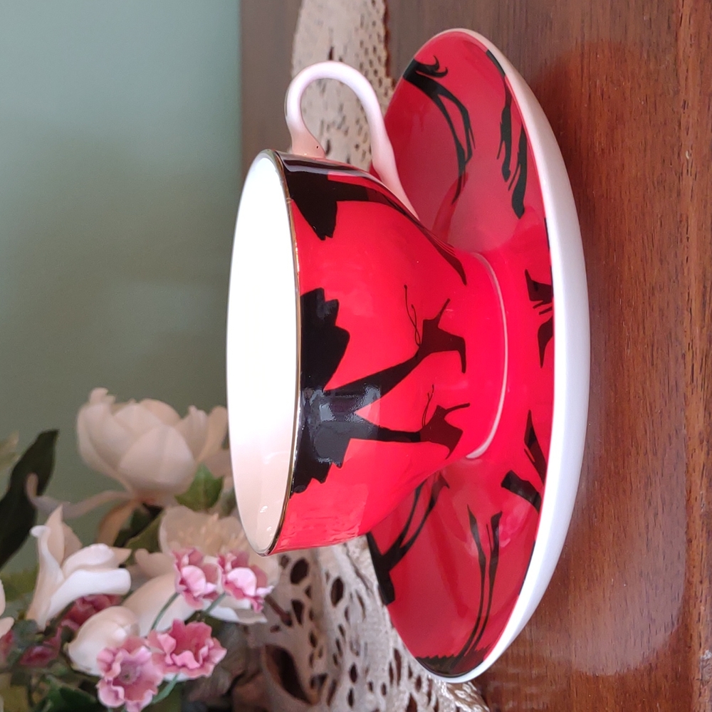 Ruben Toledo x Nordstrom Tea Cup and Saucer